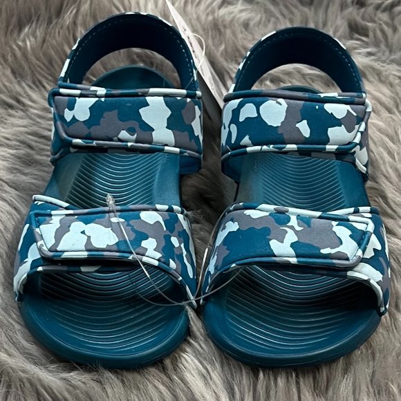Adidas | Kid's Alta Swim C Sandals | Teal | Size 13 - Picture 1 of 5